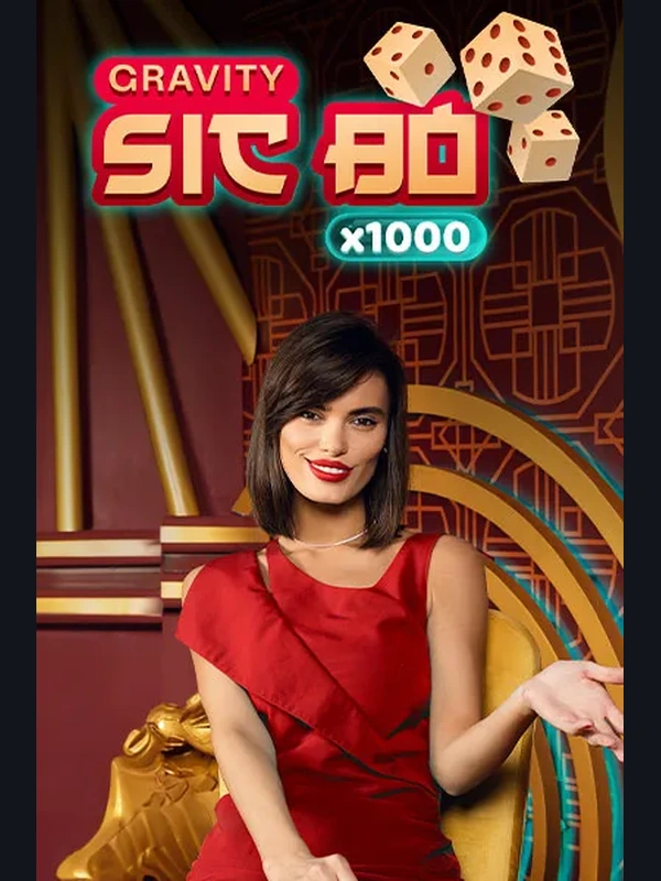 Gravity Sic Bo live game at Coral Casino