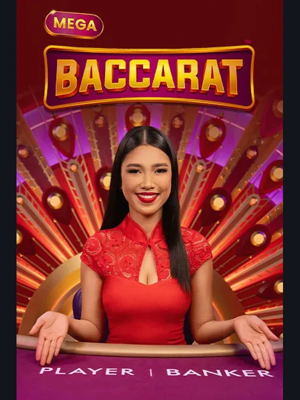 Mega Baccarat live game at Coral Casino