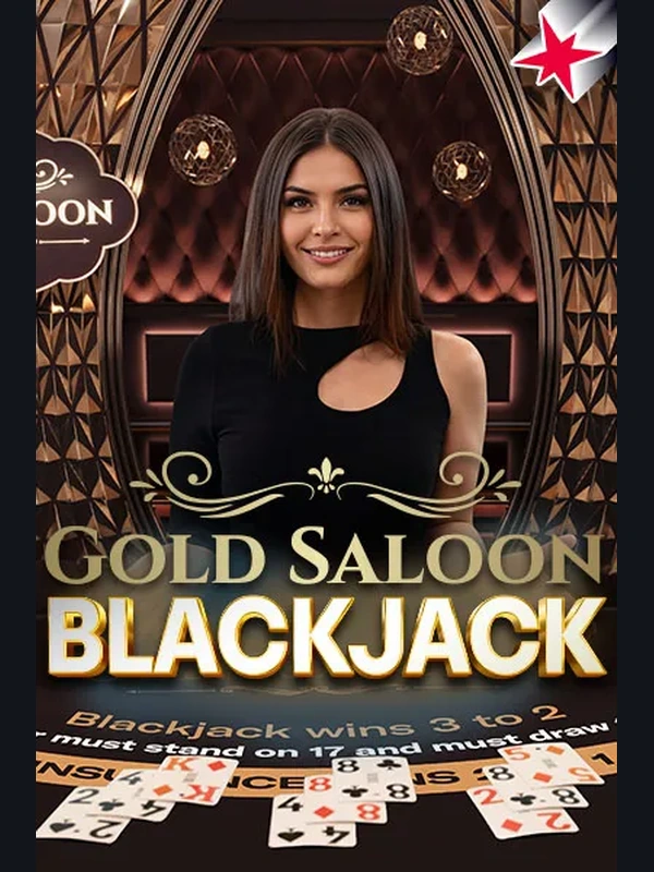 Gold Saloon Blackjack live game at Coral Casino